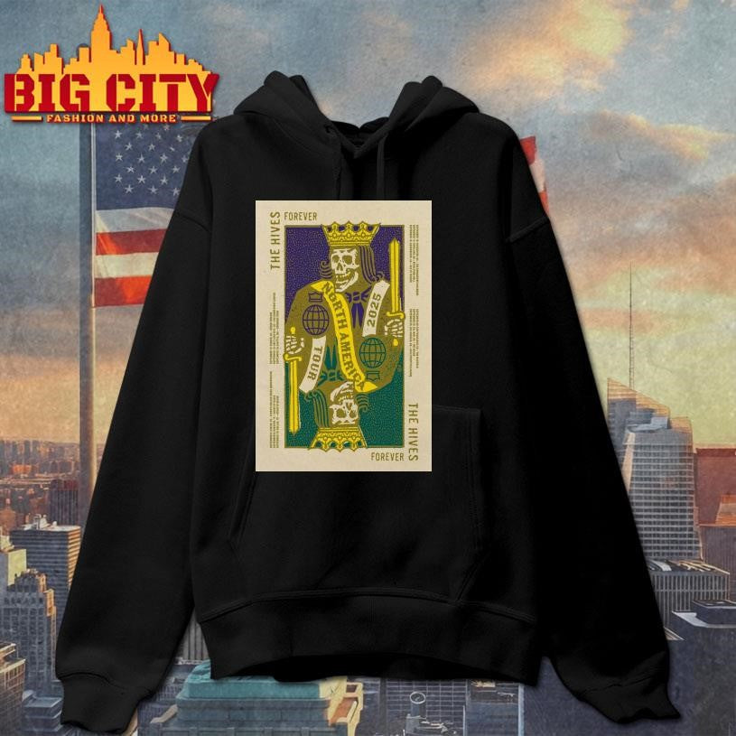 The Hives Forever Tour 2025 Poster  Shirt