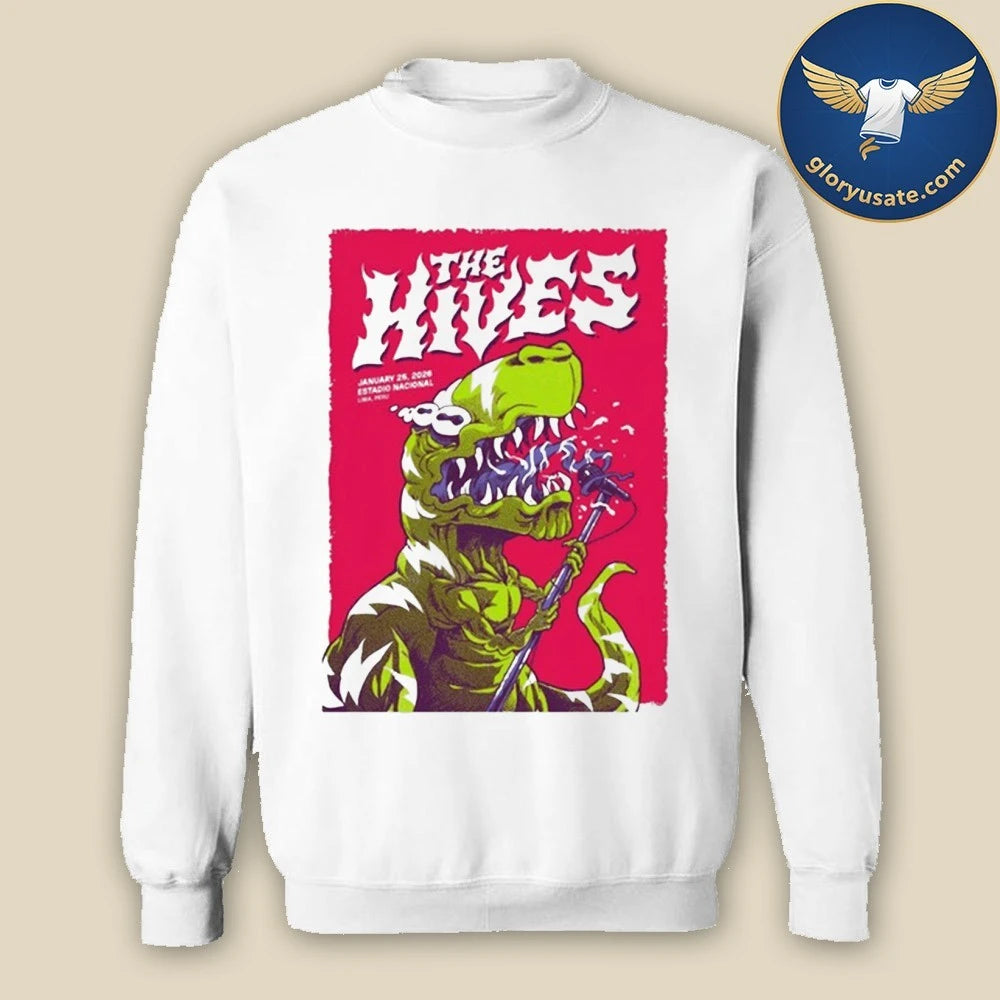 The Hives In Lima Peru On Jan 25 2026 Shirt
