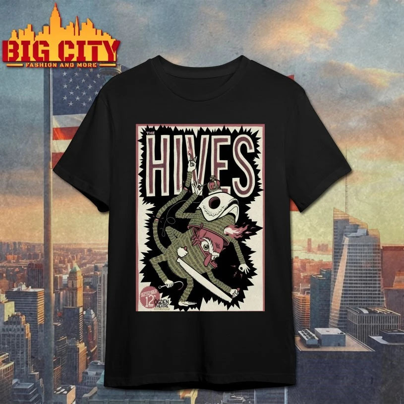 The Hives Ogden Theatre in Denver CO September 12 2025 Poster shirt