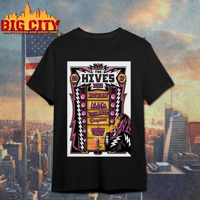 The Hives September 17 2025 Poster shirt