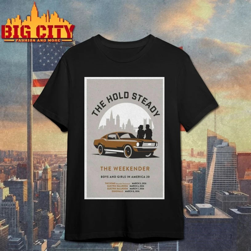 The Hold Steady The Weekender 2025 Poster shirt