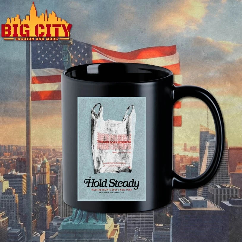The Hold Steady Tour New York 2025 Poster Shirts