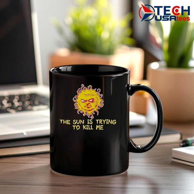 The IT Crowd Roy Trenneman The Sun is trying to kill me shirt