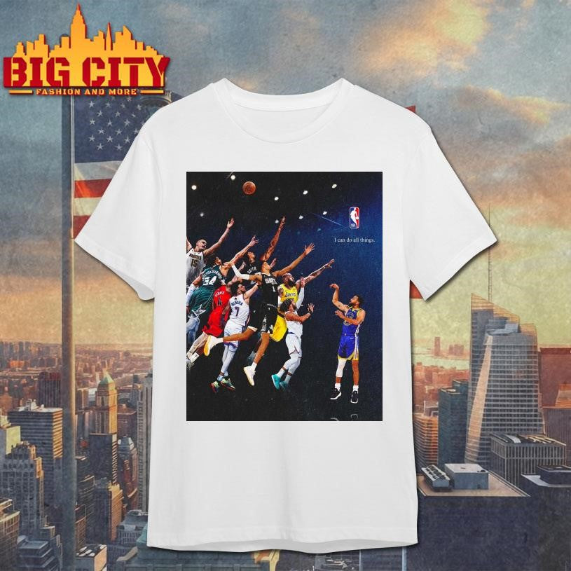 The Impact of NBA Superstars on Culture I can do all things Shirt