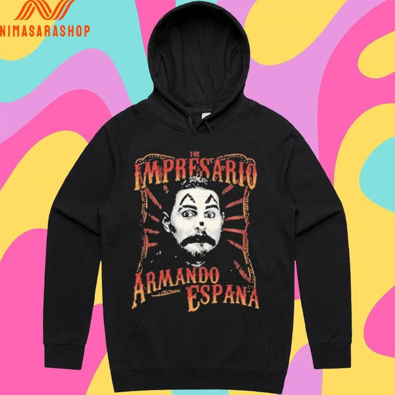 The Impresario Armando Espana Clown Face Shirts