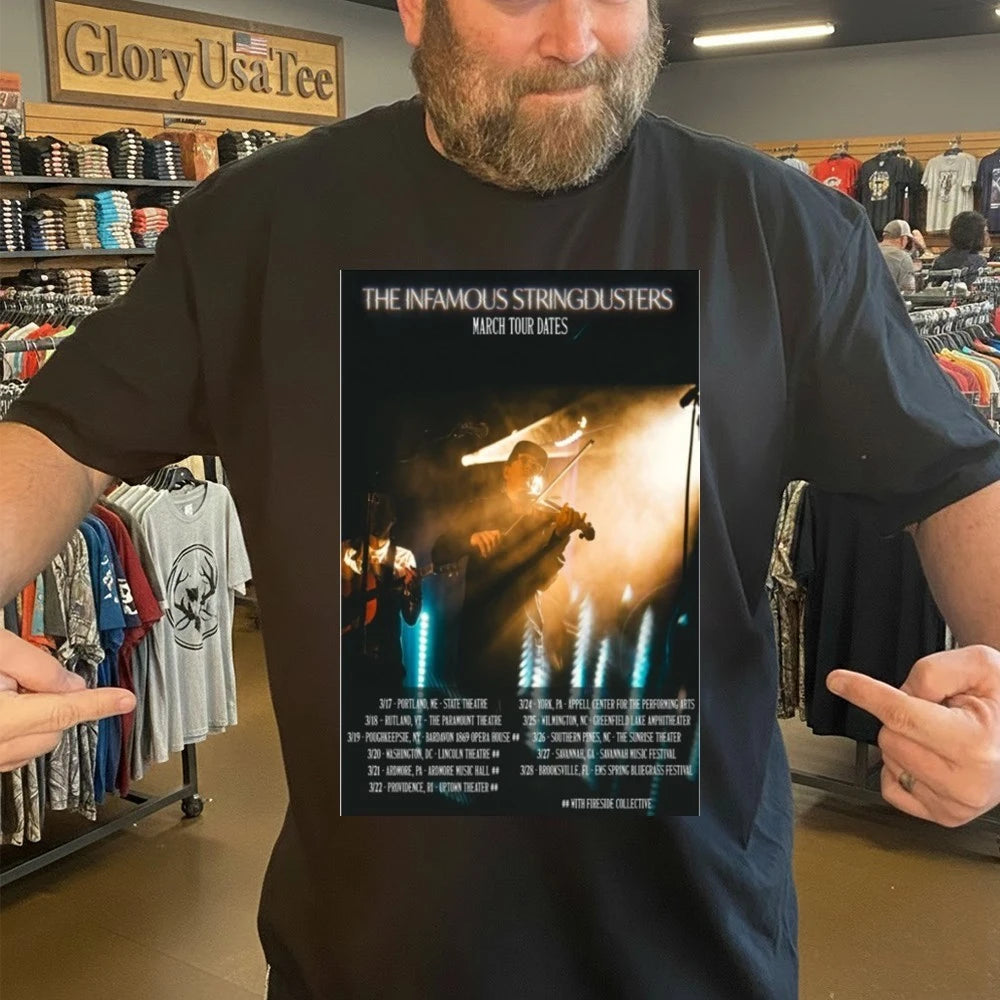 The Infamous Stringdusters Tour March Dates 2026 Poster Shirt