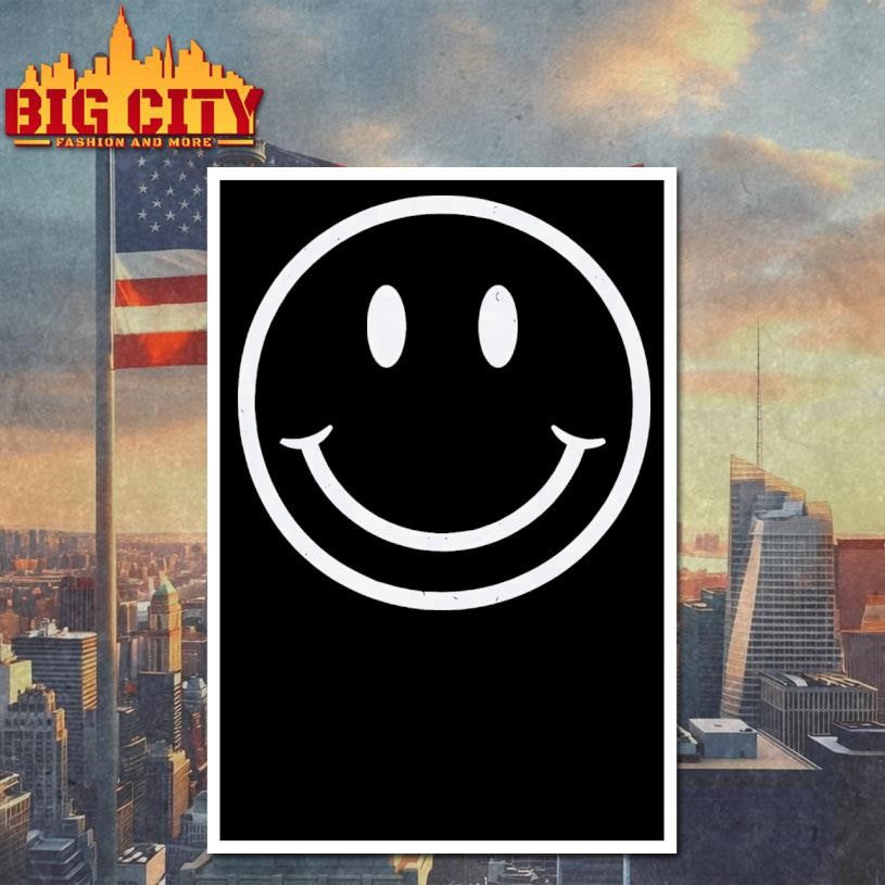 The Institute Luke Ellis Smiley Face shirt