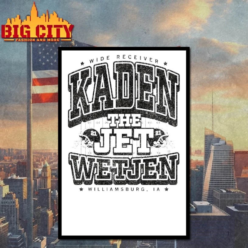 The Jet Kaden Wetjen Wide Receiver Shirt