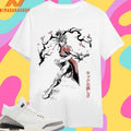 The Kicking Beauty Sumi-e Shirts