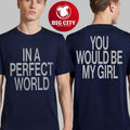 The Kid Laroi Before I Forget Album In A Perfect World You Would Be My Girl Two Sided Shirt