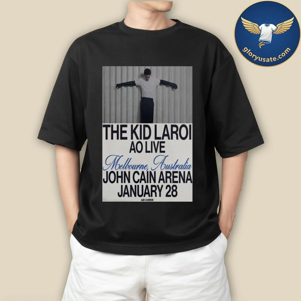 The Kid Laroi Jan 28 2026 Melbourne Park Melbourne Australia Poster Shirt
