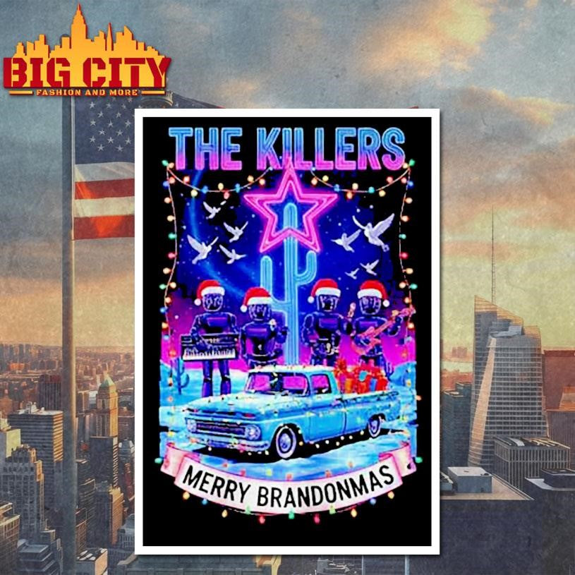 The Killers Band Merry Brandommas Christmas 2025 Shirt