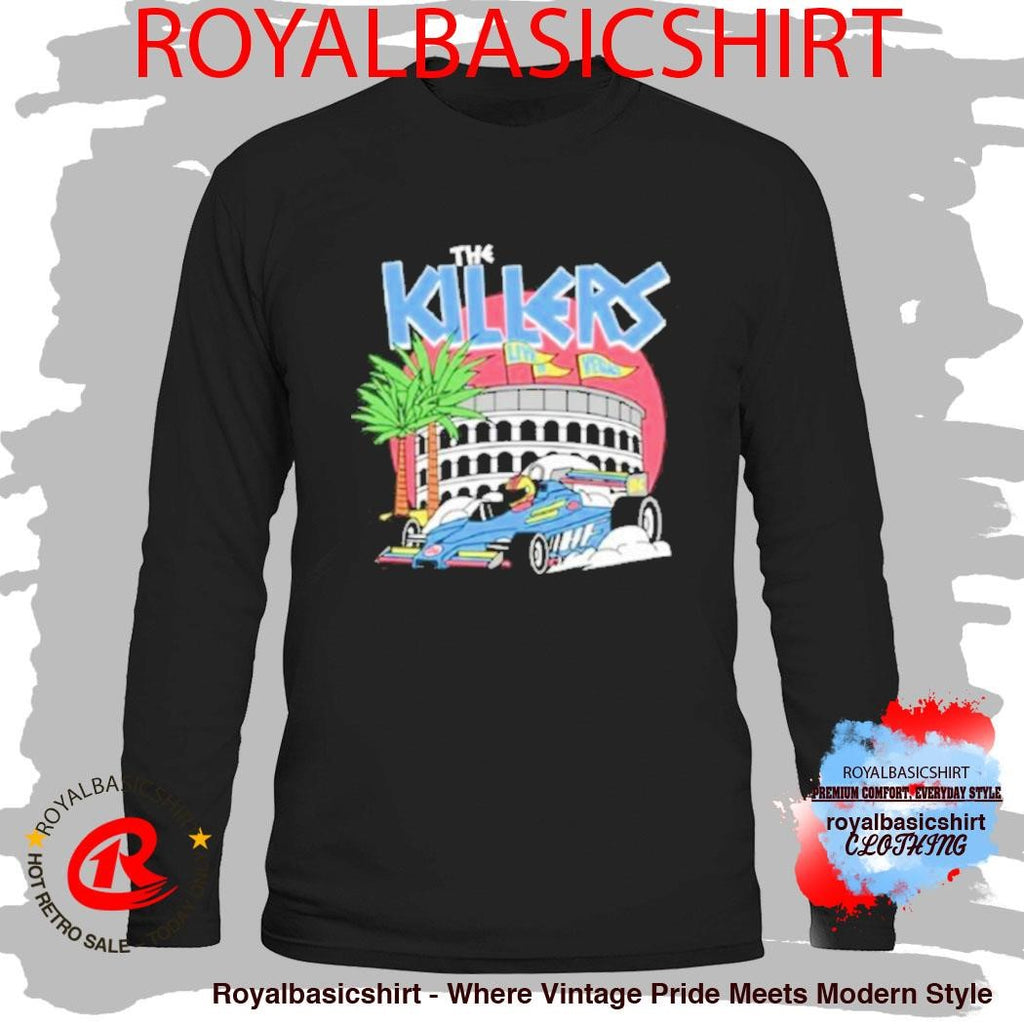 The Killers Hot Fuss Race Car T-Shirt