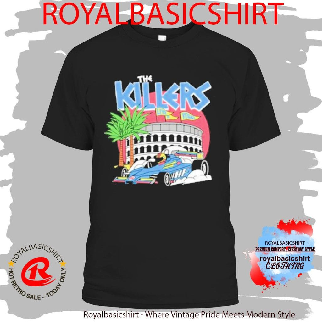 The Killers Hot Fuss Race Car T-Shirt