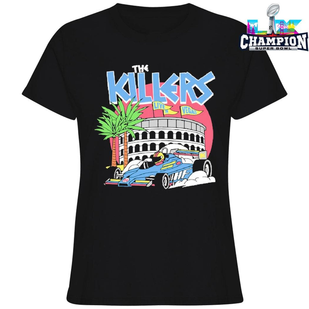The Killers Hot Fuss Race Car Shirt