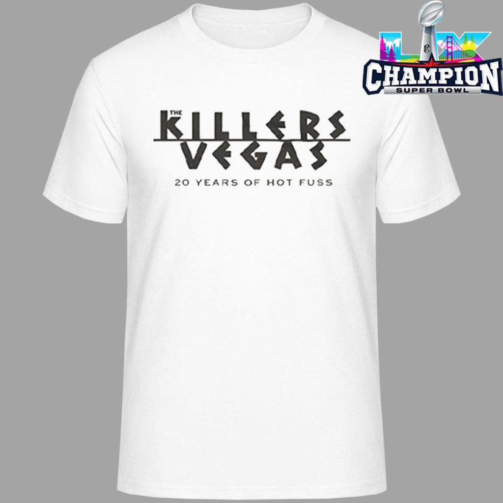 The Killers Natural Vegas 20 Years Of Hot Fuss Shirt