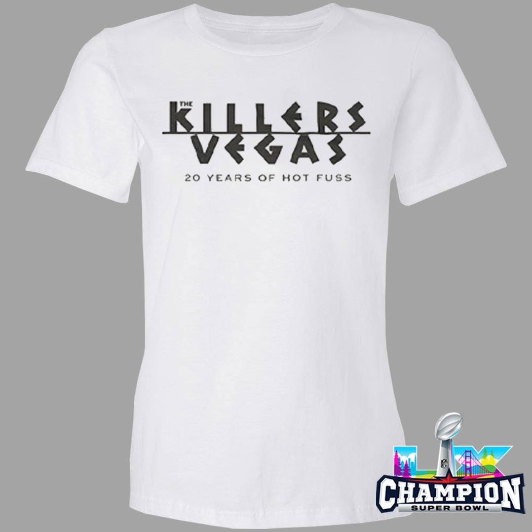 The Killers Natural Vegas 20 Years Of Hot Fuss Shirt