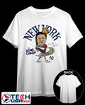 The King of Crash Babe Ruth New York Yankees superstar caricature shirt