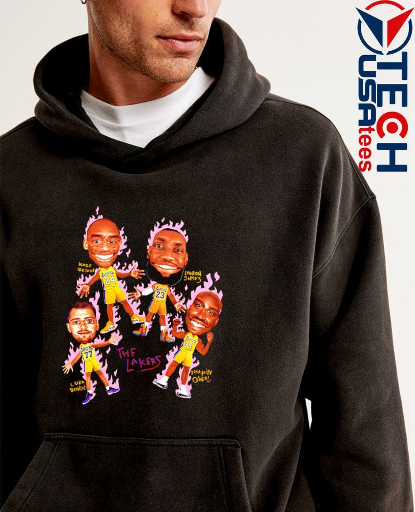 The Lakers crazy head funny shirt