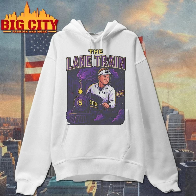 The Lane Train Lane Kiffin train graphic shirt