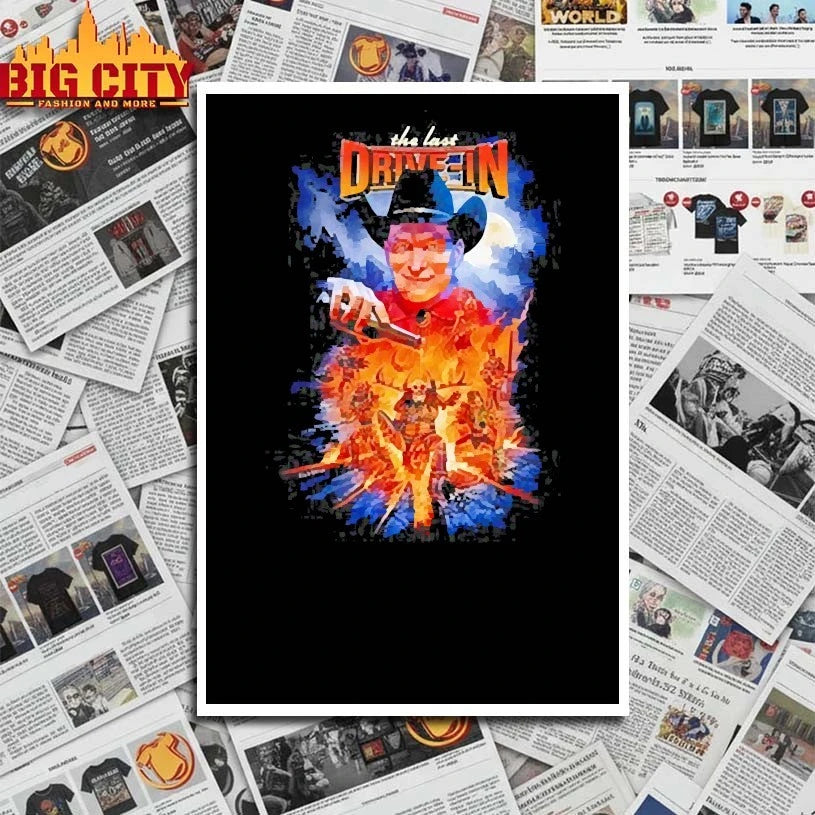 The Last Drive In Joe Bob Briggs X GWAR shirt