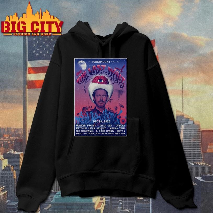 The Last Walt 3 12.20.2025 Austin TX Poster Shirt