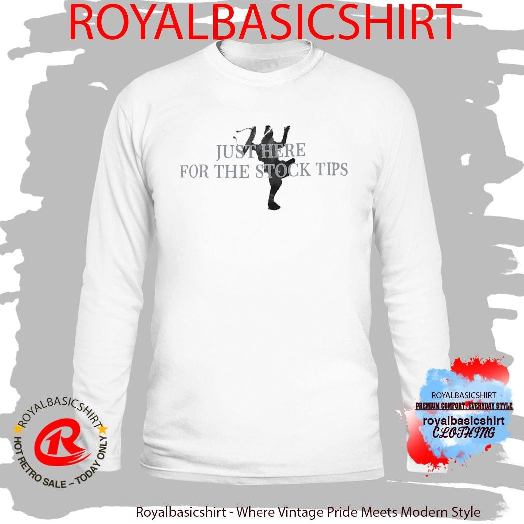 The Lectern Guy Just Here Fot The Stock Tops Shirt