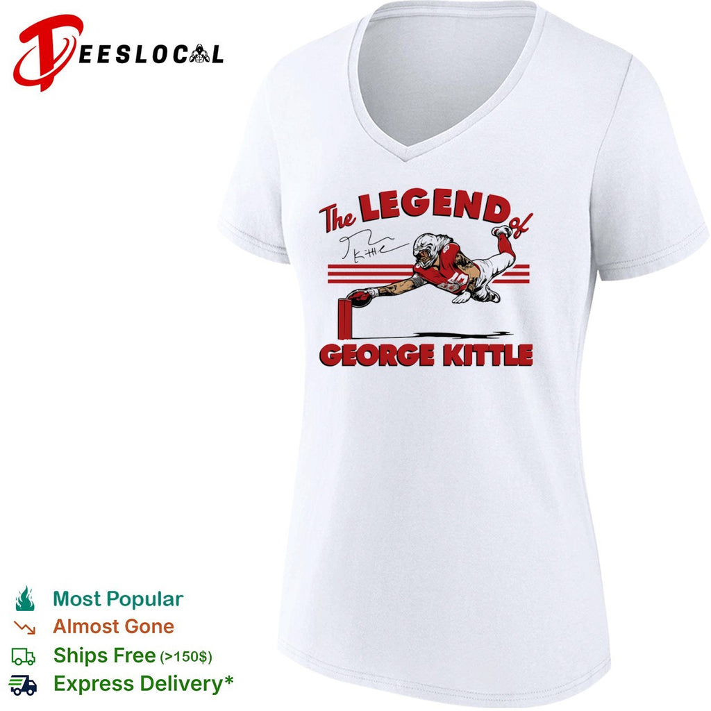 The Legend of George Kittle San Francisco 49ers NFL Football shirt