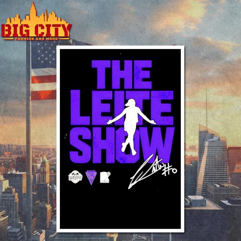 The Leite Show Carla Leite Golden State Valkyries Round21 signature Shirt