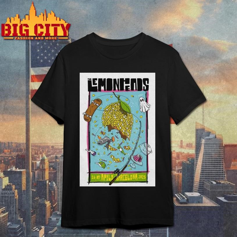 The Lemonheads Apolo Barcelona Sept 26 2025 Poster Shirt