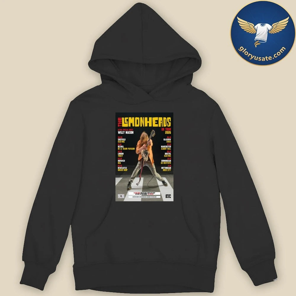 The Lemonheads UK Tour 2026 Poster Shirt