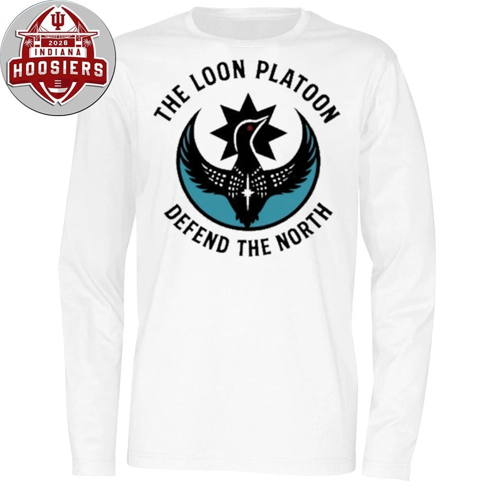The Loon Platoon Defend The North Rebel-Loon Platoon Minnesota 2026 T-Shirt