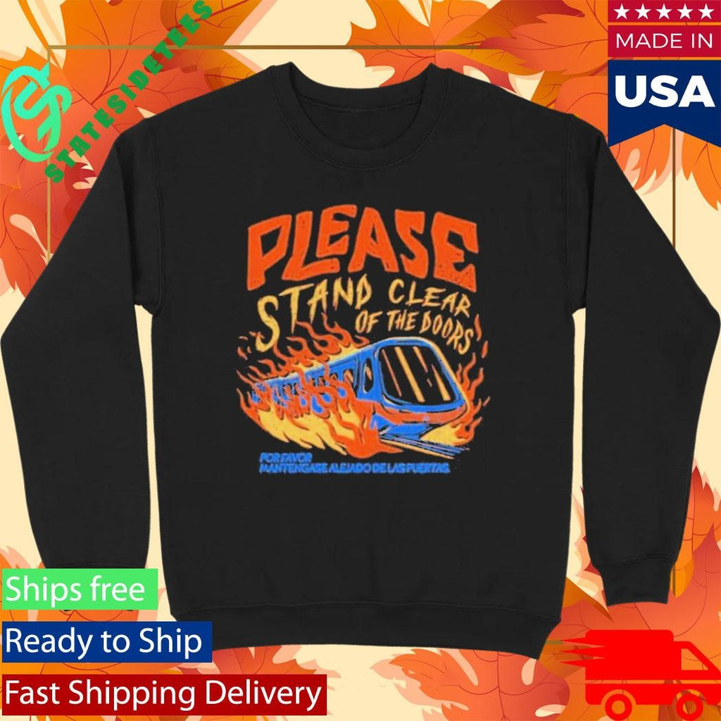 The Lost Bros Please Stand Clear Of The Doors Shirt