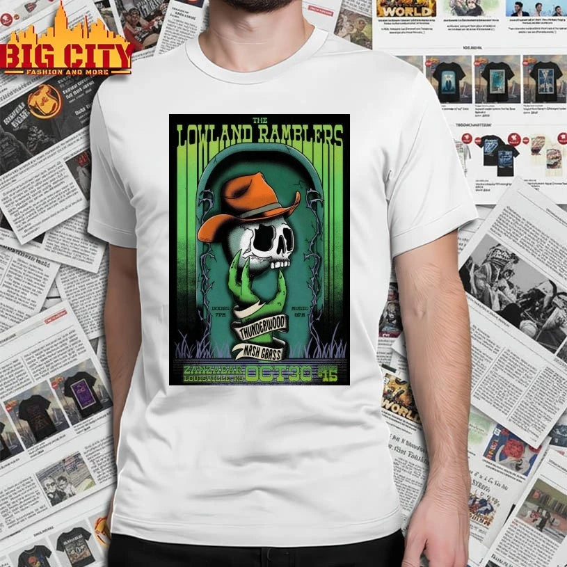 The Lowland Ramblers Louisville KY October 30 2025 Poster shirt