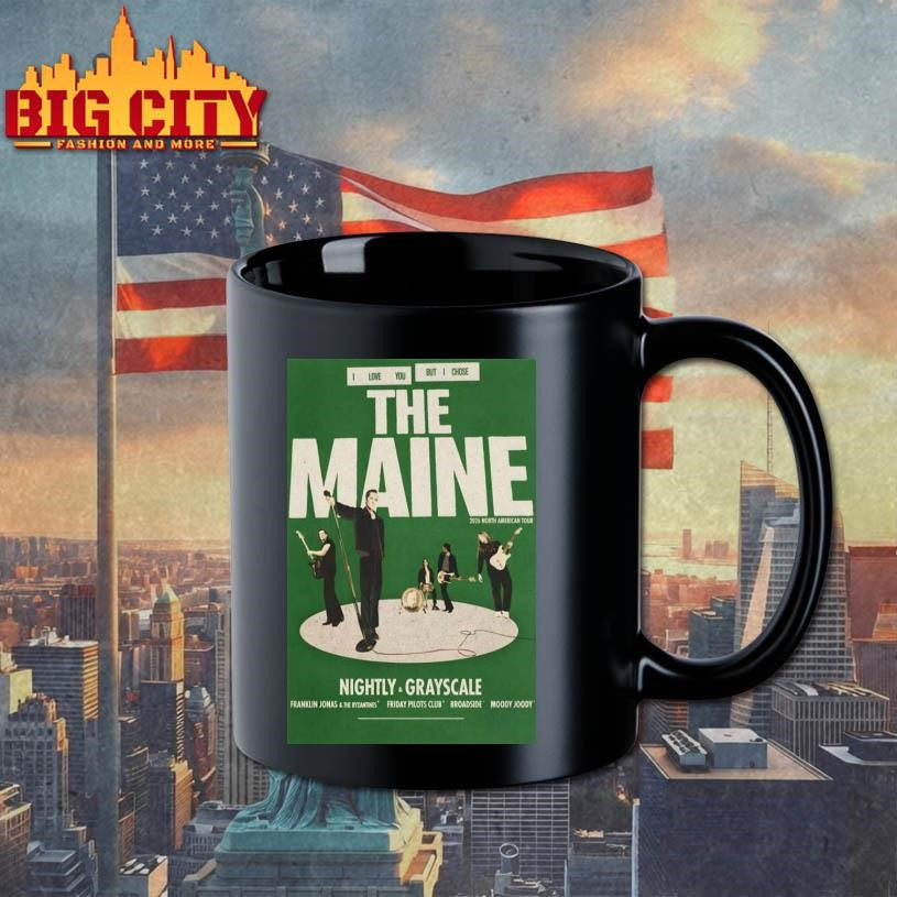 The Maine 2026 North American Tour Poster Shirt