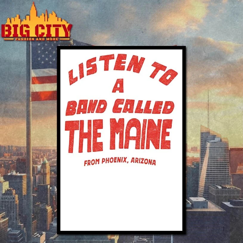 The Maine Listen To A Band Shirt
