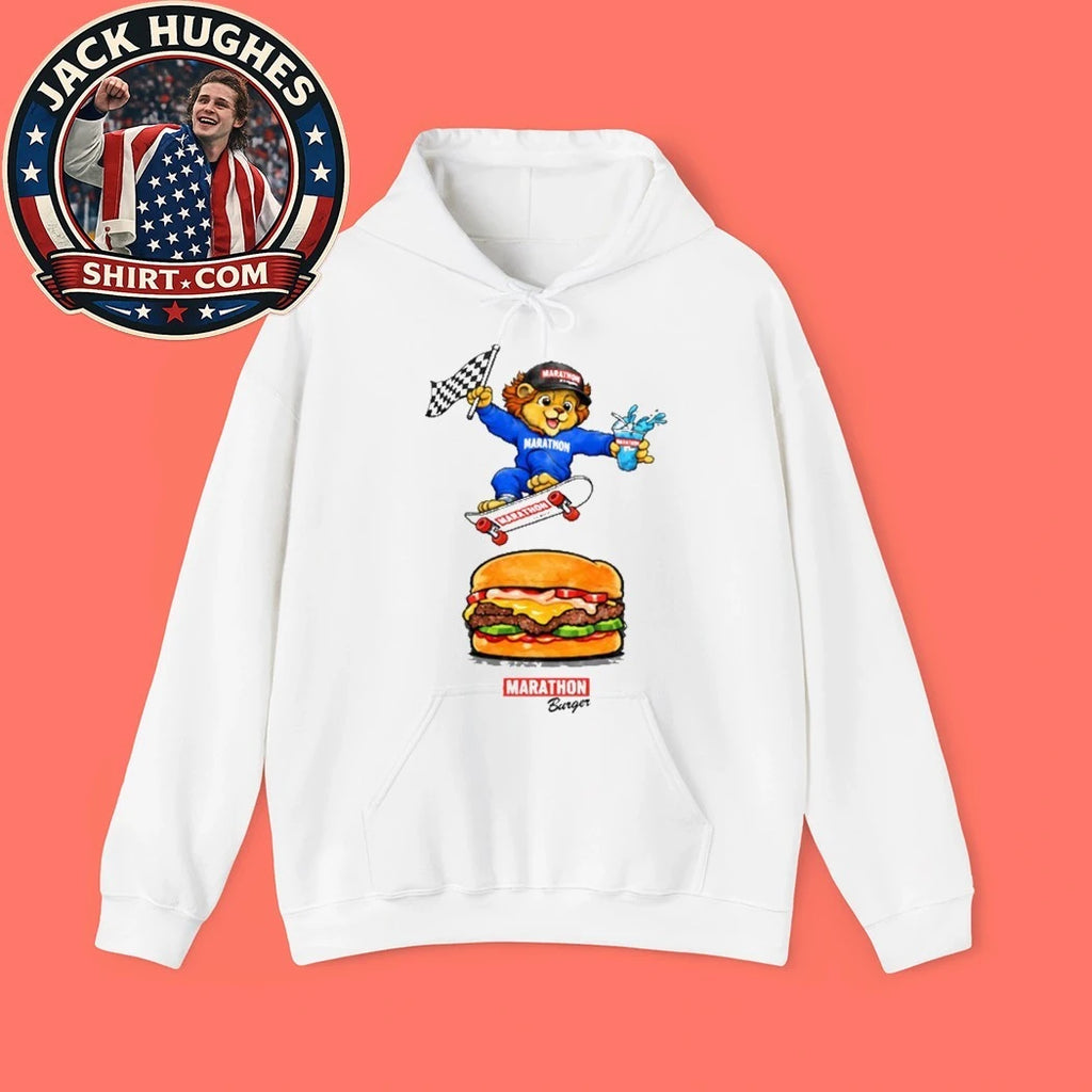 The Marathon Leo Skateboard Hoodie