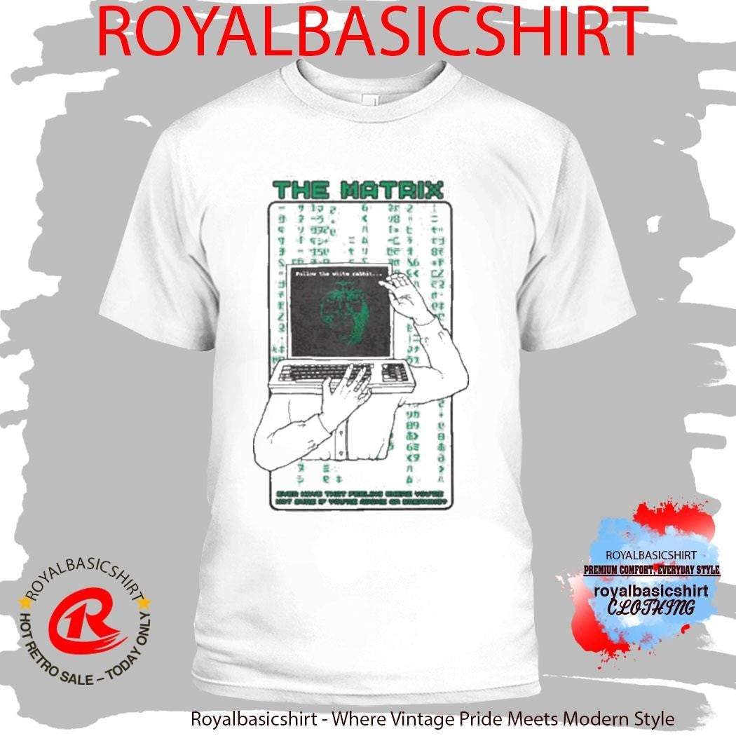 The Matrix White Rabbit Enter The Night Gallery Shirt