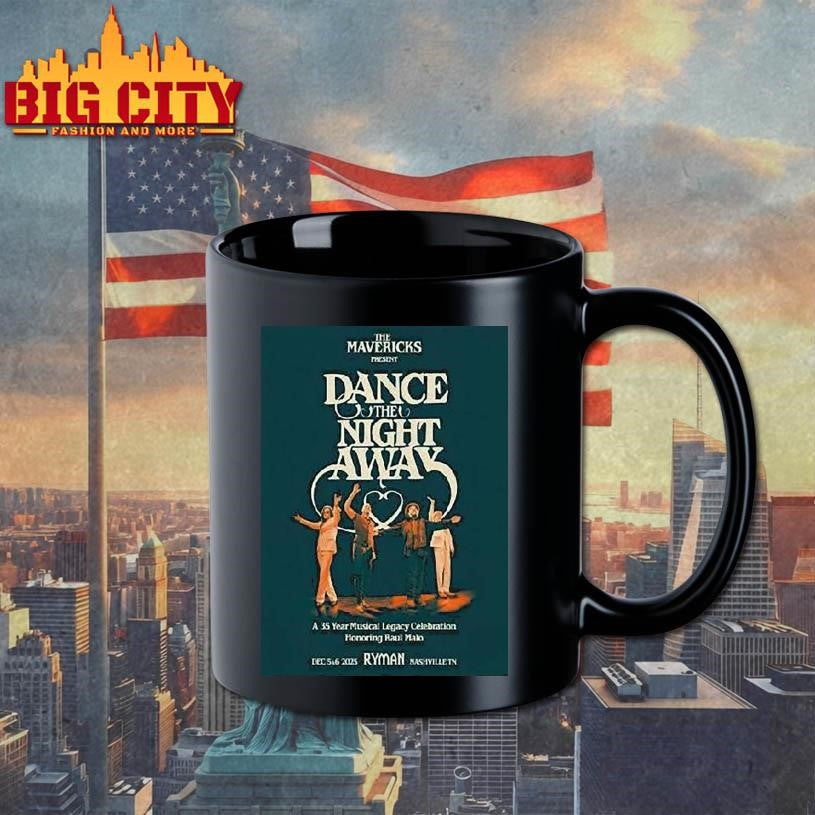 The Mavericks Dance The Night Away Nashville Shows On December 5-6 2025 Shirt