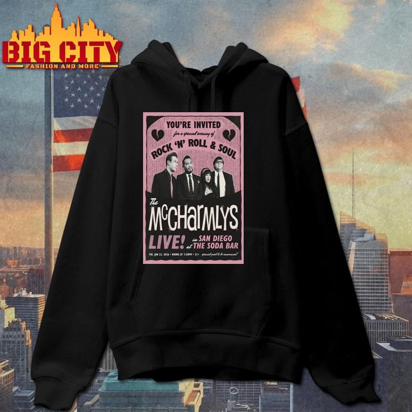 The McCharmlys 1.23.2026 San Diego CA Poster shirt