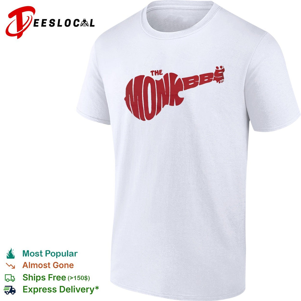 The Monkees guitar logo shirt