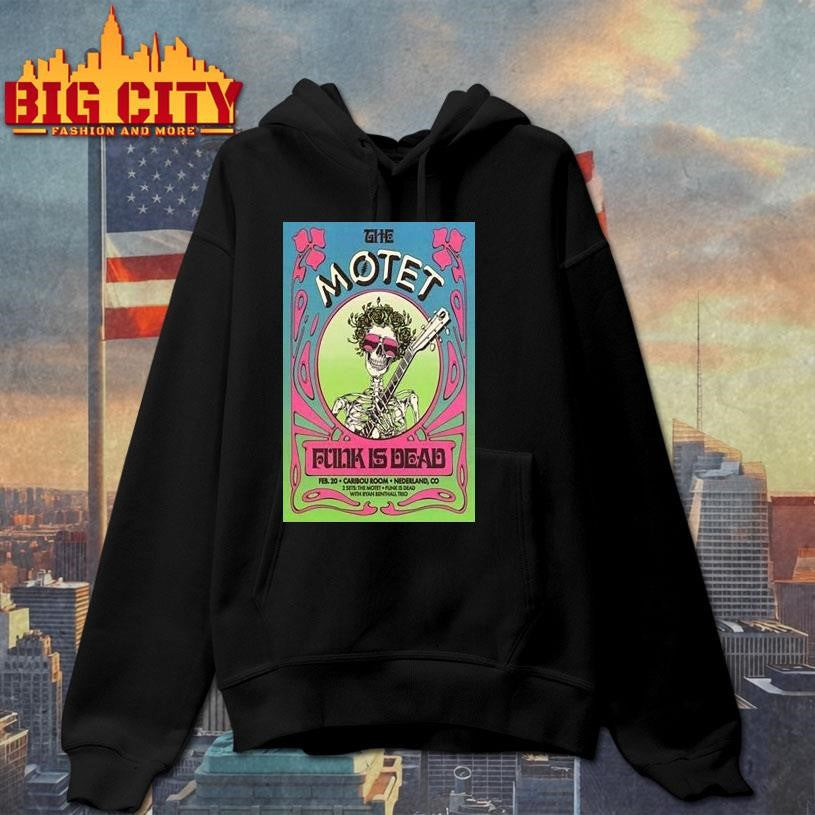 The Motet February 20 2026 Nederland, Co Skeleton Shirt