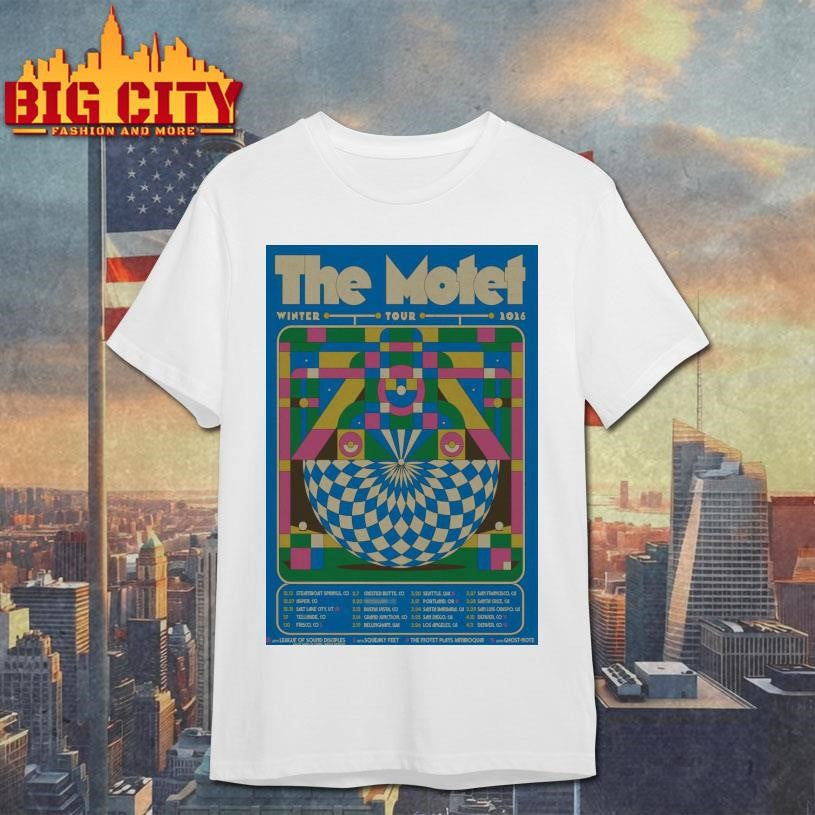 The Motet Winter 2026 Shows Poster Shirt