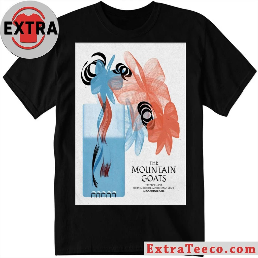 The Mountain Goats 12 11 2026 New York NY Poster T-Shirt