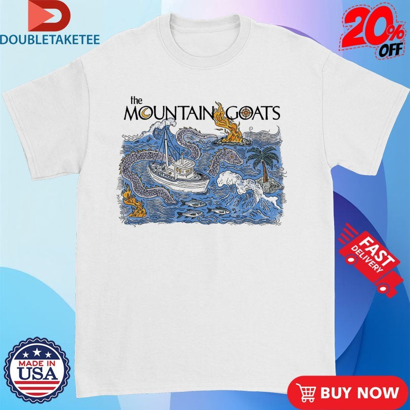Official The Mountain Goats Fishing Boat Shirts
