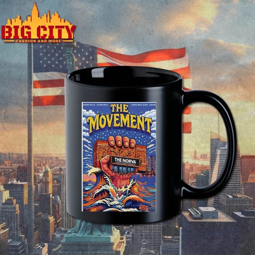 The Movement The NorVa In Norfolk VA Jan 31 2026 Poster t-shirt
