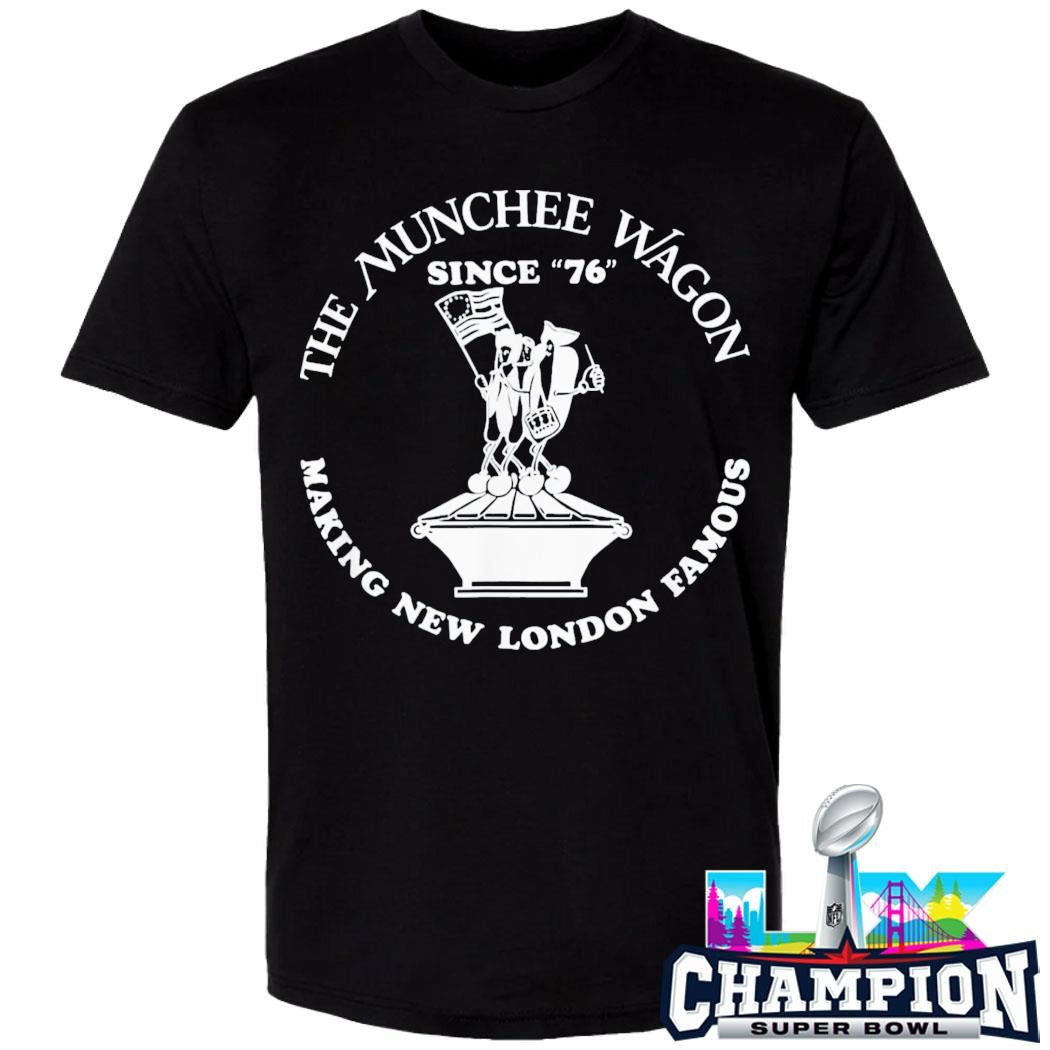 The Munchee Wagon Making New London Famous Shirt