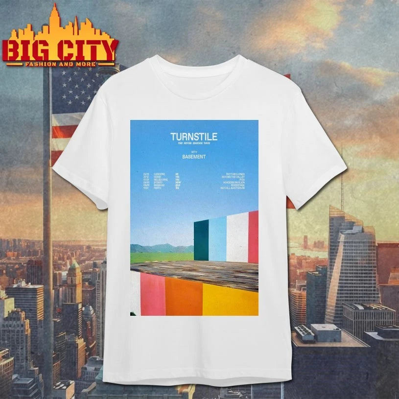 The Never Enough Tour Australia New Zealand 2025-2026 Turnstile Poster Shirt