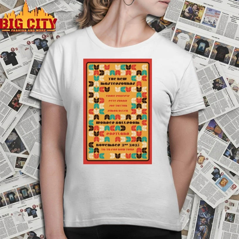 The New Mastersounds Portland, OR 2025 Poster shirt