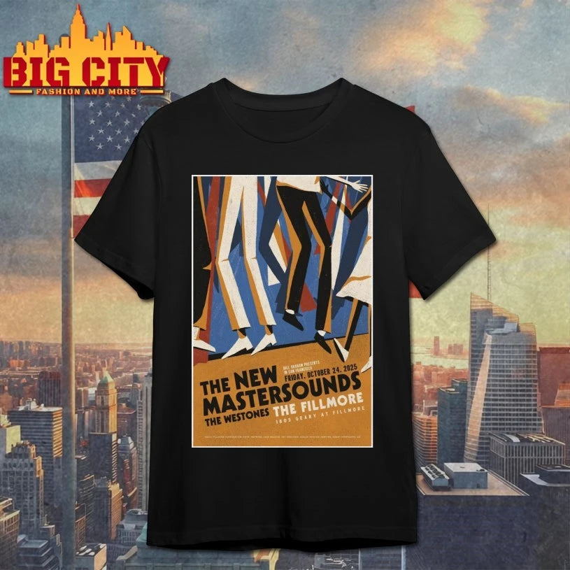The New Mastersounds San Francisco October 24 2025 Poster Shirt